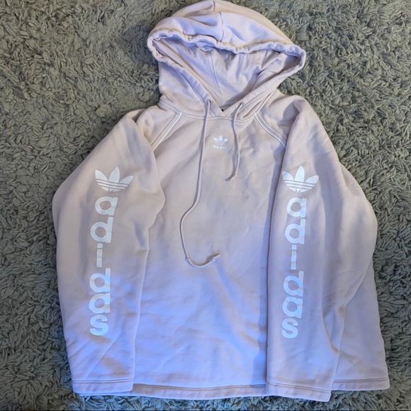 purple adidas hoodie